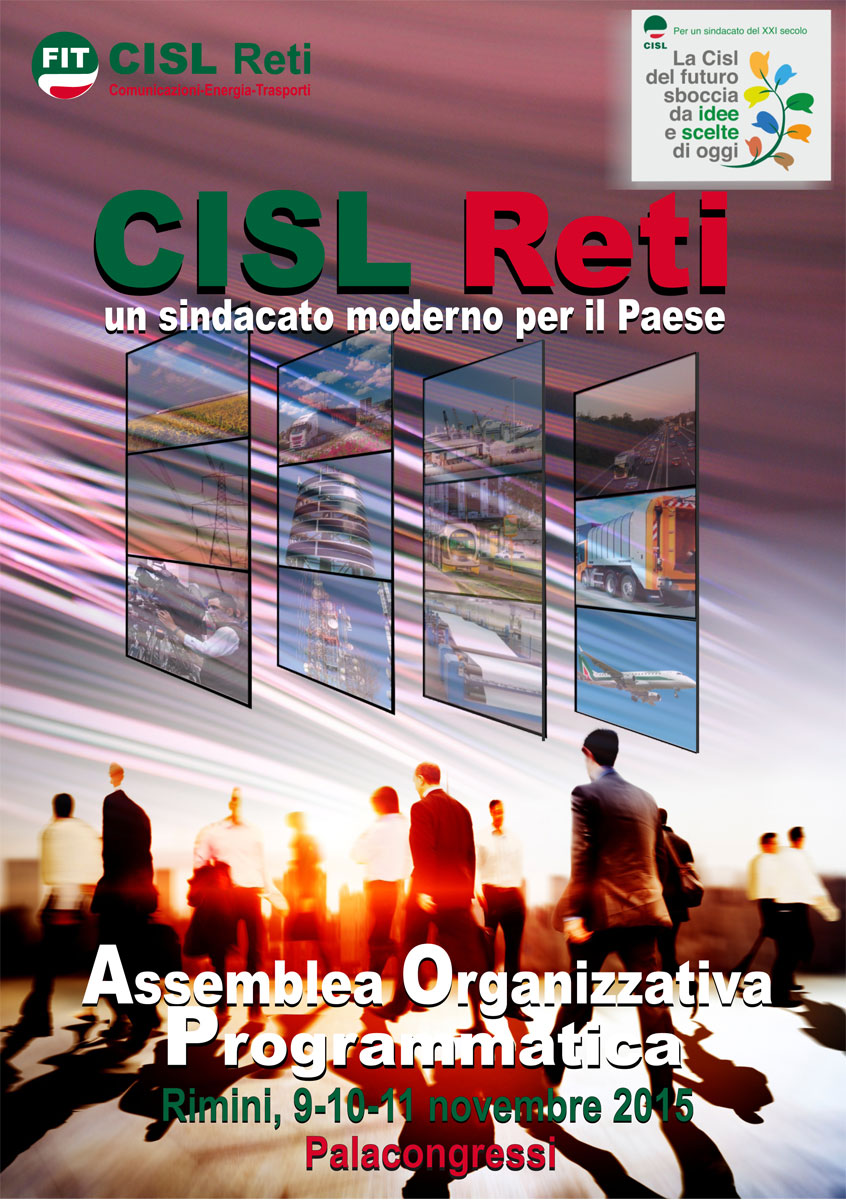 16 10 2015 locandina assemblea nazionale FIT CISL RETI
