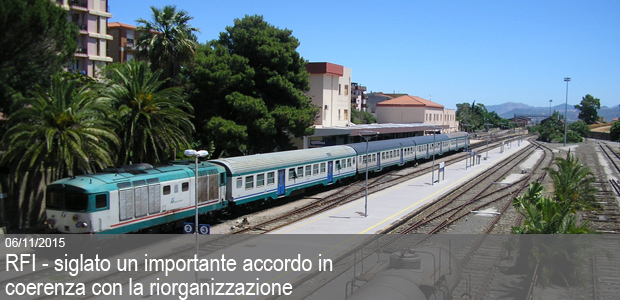 06/11/2015 – RFI – siglato un importante accordo in coerenza con la riorganizzazione
