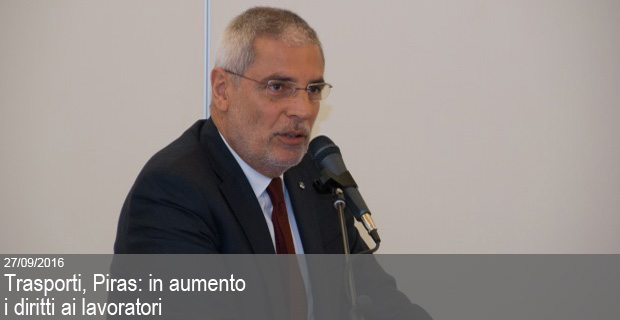 27/09/2016 – Trasporti, Piras a Conquiste del Lavoro: In aumento i diritti ai lavoratori