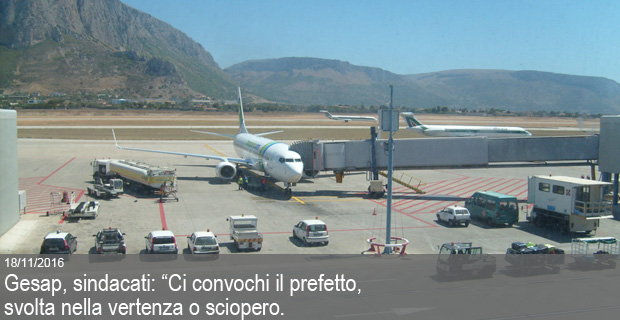 18/11/2016 – GESAP, SINDACATI: CI CONVOCHI IL PREFETTO. SVOLTA NELLA VERTENZA O SCIOPERO