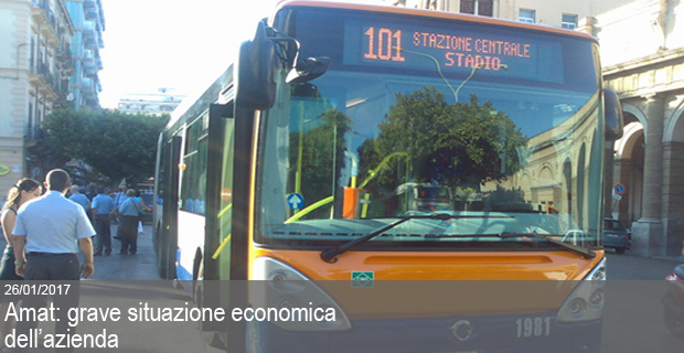 26/01/2017 – Amat, Fit Cisl: “grave situazione economica dell’azienda”
