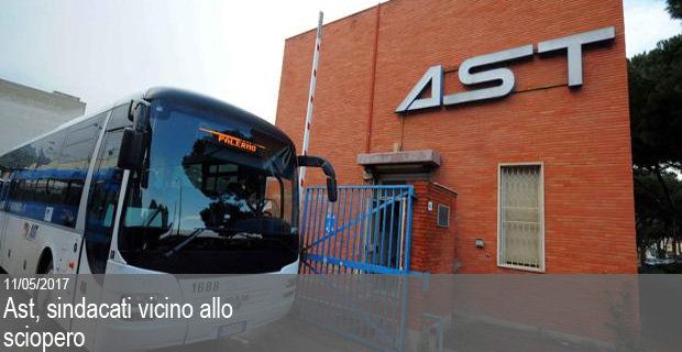 11/05/2017 – AST, sindacati vicino allo sciopero