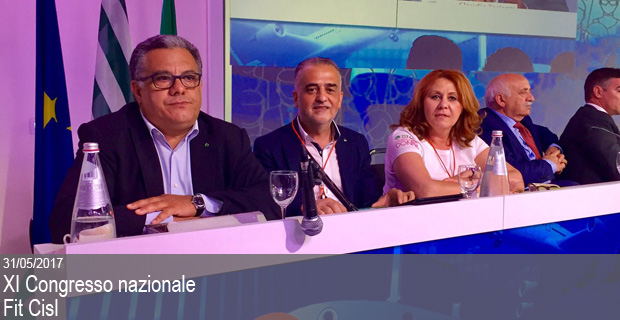 31/05/2017 – XI Congresso nazionale Fit Cisl