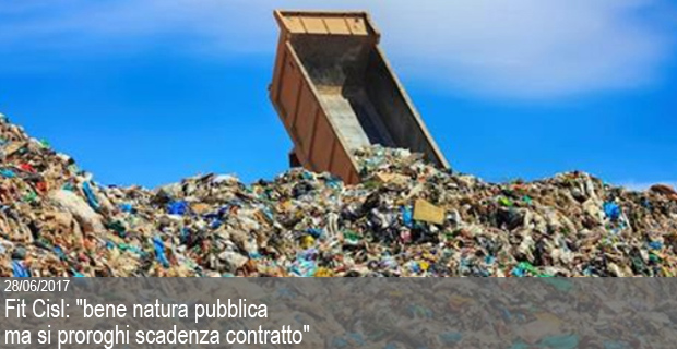 28/06/2017 – Rap, Fit Cisl “non più rinviabile il prolungamento della scadenza del contratto di servizio con il comune”