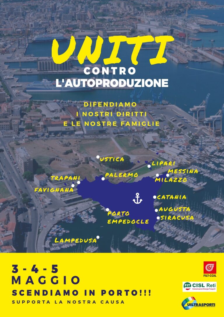 26/04/2018 – Scendiamo in porto il 3, 4 e 5 maggio