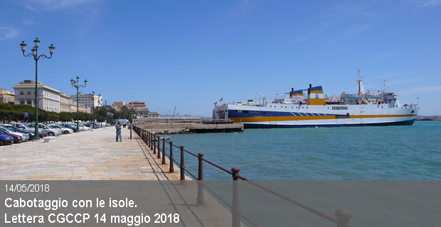 14/05/2018 – Cabotaggio con le isole. Lettera CGCCP 14 maggio 2018