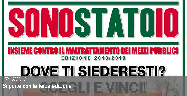 17/12/2018 – SONO STATO IO – Concorso “Nico Piras”
