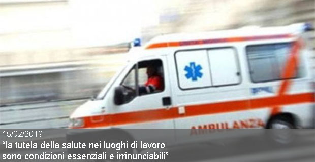 ambulanza. 15 02 2019