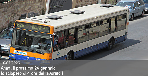 10/01/2020 –  Il prossimo 24 gennaio lo sciopero di 4 ore dei lavoratori