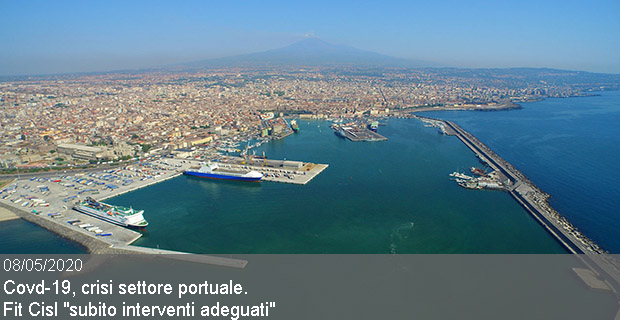 08/05/2020 – Covd-19, crisi settore portuale. Fit Cisl “subito interventi adeguati”