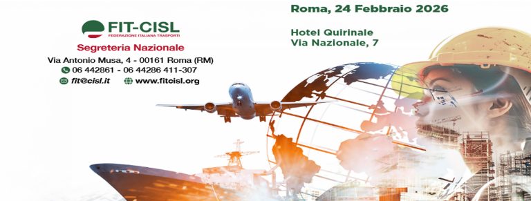 24/02/2026 – “Muoviamo il Paese e Costruiamo il Futuro: le sinergie vincenti”, convegno promosso da Filca e Fit il 24 febbraio a Roma