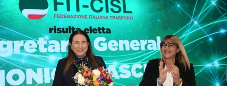 Monica Mascia nuovo Segretario Generale della Fit-Cisl. “La Fit-Cisl continuerà nella tutela dei lavoratori dei settori dei trasporti, dell’ambiente e dei servizi con costanza e determinazione”